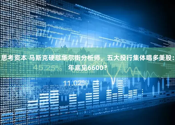 思考资本 马斯克硬怼华尔街分析师，五大投行集体唱多美股：年底见6600？