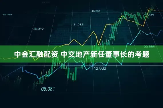 中金汇融配资 中交地产新任董事长的考题
