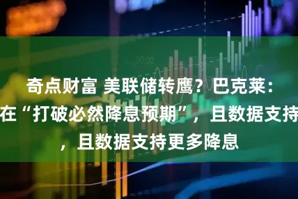 奇点财富 美联储转鹰?巴克莱:鲍威尔意在“打破必然降息预期”,且数据支持更多降息